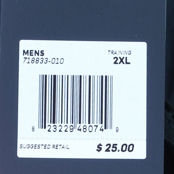 Nike Dri Fit short sleeve training t-shirt (black)- XL - Picture 6 of 13